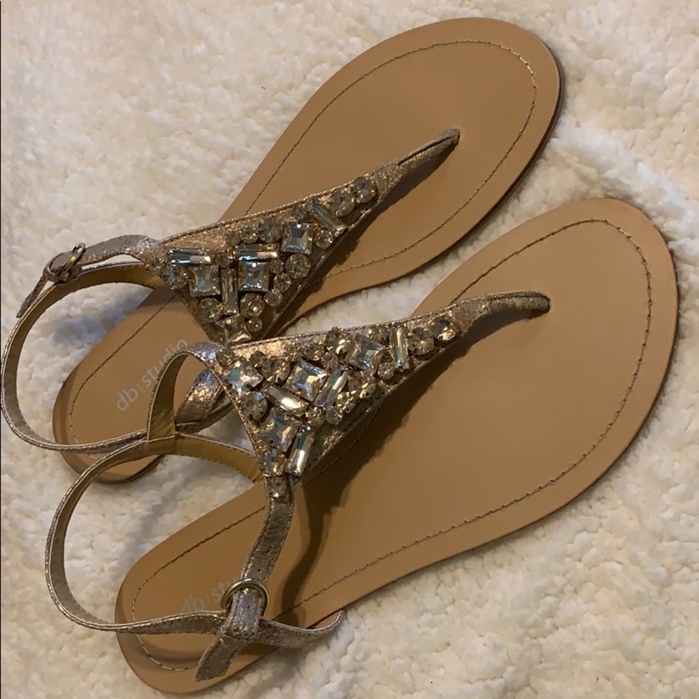 Sparkly sandals
